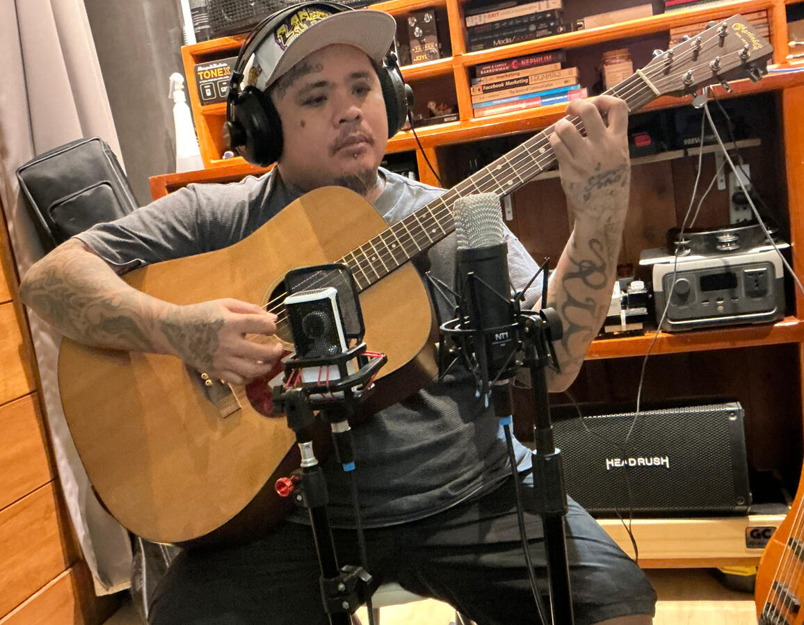 Putz acoustic guitar tracking
